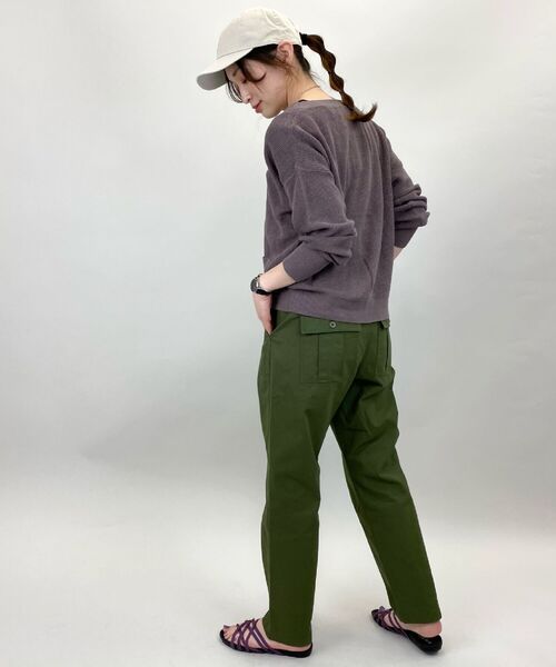 fredy repit（フレディレピ）の「ベイカーテーパードパンツ（その他パンツ・レディース・カーキ/ブラック/キャメル・38/40/36）」の7枚目の写真