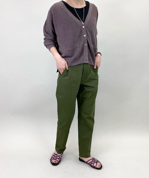 fredy repit（フレディレピ）の「ベイカーテーパードパンツ（その他パンツ・レディース・カーキ/ブラック/キャメル・38/40/36）」の6枚目の写真