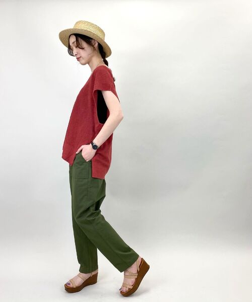 fredy repit（フレディレピ）の「ベイカーテーパードパンツ（その他パンツ・レディース・カーキ/ブラック/キャメル・38/40/36）」の5枚目の写真