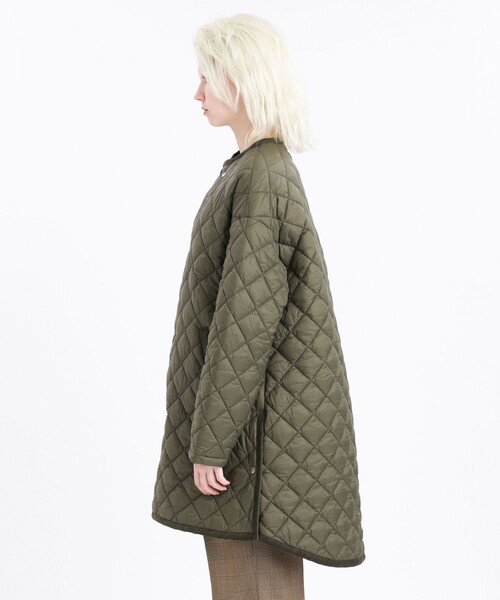 マッキントッシュフィロソフィー　白ダウン　ノーカラー MACKINTOSH PHILOSOPHY (Women)のノーカラー・スタンドカラー