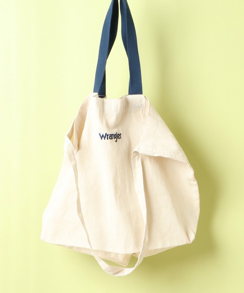 Wrangler（ラングラー）の「Wrangler ビッグトート（トートバッグ・レディース・オフホワイト・FREE）」の2枚目の写真