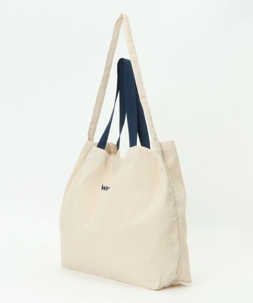 Wrangler（ラングラー）の「Wrangler ビッグトート（トートバッグ・レディース・オフホワイト・FREE）」の3枚目の写真