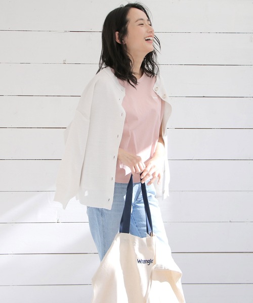 Wrangler（ラングラー）の「Wrangler ビッグトート（トートバッグ・レディース・オフホワイト・FREE）」の9枚目の写真