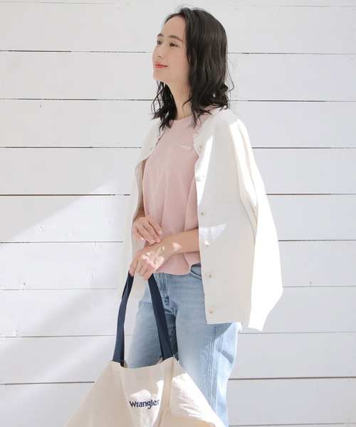 Wrangler（ラングラー）の「Wrangler ビッグトート（トートバッグ・レディース・オフホワイト・FREE）」の10枚目の写真