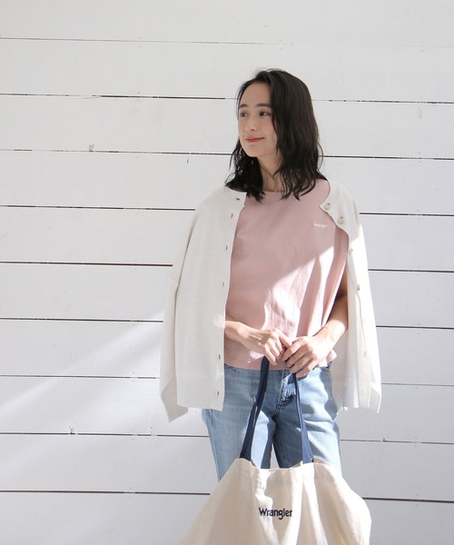 Wrangler（ラングラー）の「Wrangler ビッグトート（トートバッグ・レディース・オフホワイト・FREE）」の11枚目の写真