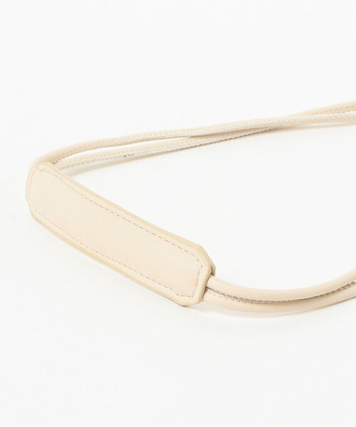 Ray BEAMS(レイビームス)の「RBS / シャーリング 巾着 バッグ(ショルダーバッグ・レディース・ブラック/オフホワイト・ONE SIZE)」の8枚目の写真