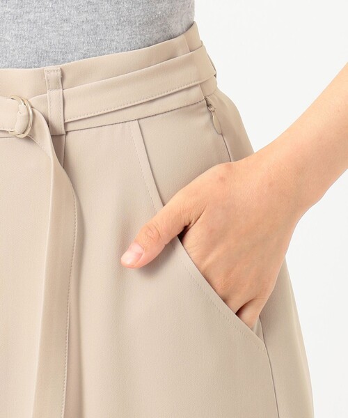 ANY SIS（エニィスィス）の「【洗える】2タックフレア キュロット（その他パンツ・レディース・ベージュ系/ライトグリーン系/ネイビー系・0）」の9枚目の写真