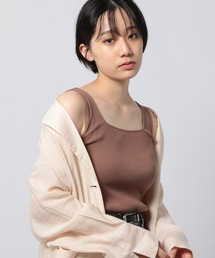 PAGEBOY | シームレスリブタンク(タンクトップ)