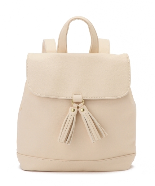 Ray BEAMS（レイビームス）の「【予約】Ray BEAMS / タッセル リュック（バックパック/リュック・レディース・ホワイト/ブラック・ONE SIZE）」の22枚目の写真