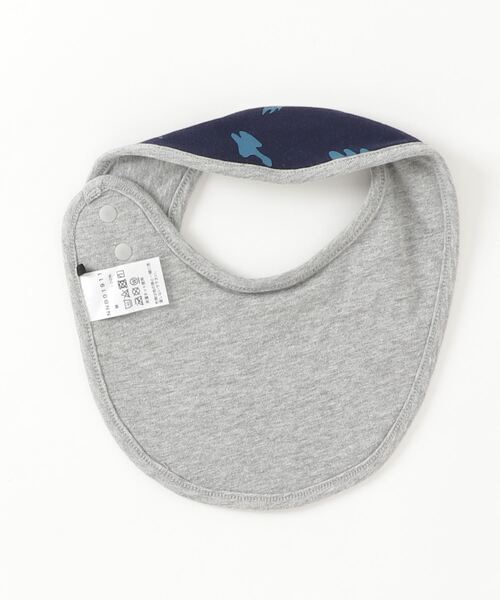 THE NORTH FACE（ザノースフェイス）の「THE NORTH FACE ザノースフェイス Baby Bib NNB01911（スタイ/よだれかけ・キッズ・グレー/ブラウン/ネイビー/マルチ・FREE）」の5枚目の写真