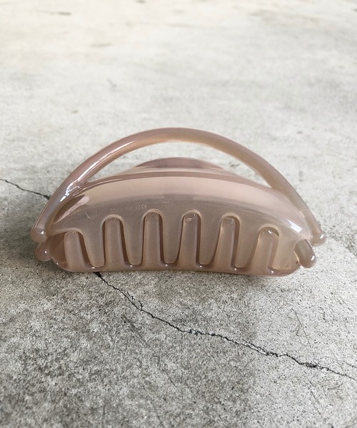 aller au lit（アレオリ）の「FT:aller au lit（アレオリ） アセチバンス　フレンチヘアクリップ（バレッタ/ヘアクリップ・レディース・ベージュ/キャメル・FREE）」の7枚目の写真