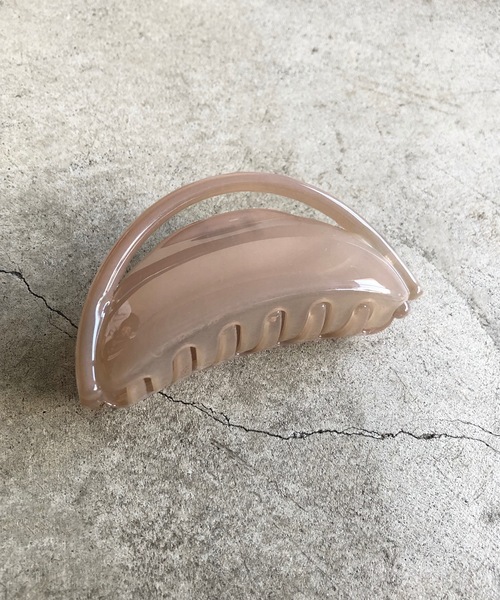 aller au lit（アレオリ）の「FT:aller au lit（アレオリ） アセチバンス　フレンチヘアクリップ（バレッタ/ヘアクリップ・レディース・ベージュ/キャメル・FREE）」の8枚目の写真