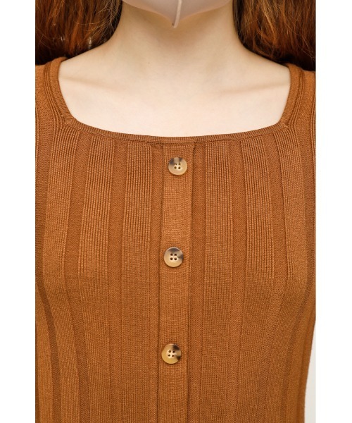 SLY（スライ）の「FRONT BUTTON S/OP/フロントボタンミニ