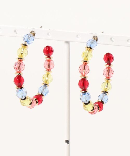 jouetie（ジュエティ）の「クリアビーズピアス（ピアス（両耳用）・レディース・その他1/その他2・FREE）」の2枚目の写真