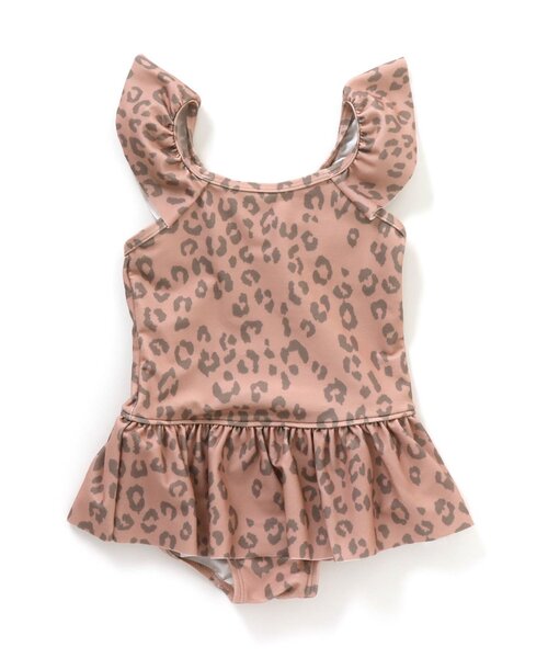 セール カラフルストライプ レオパードワンピース水着 Uvカット 水着 Breeze ブリーズ のファッション通販 Zozotown