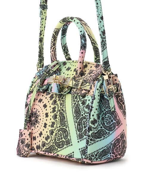 B'2nd（ビーセカンド）の「FKYB/Paisley mini bag ペイズリーミニバッグ（ショルダーバッグ・レディース・ホワイト/ブラック/その他・FREE）」の11枚目の写真