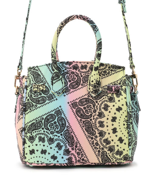B'2nd（ビーセカンド）の「FKYB/Paisley mini bag ペイズリーミニバッグ（ショルダーバッグ・レディース・ホワイト/ブラック/その他・FREE）」の12枚目の写真