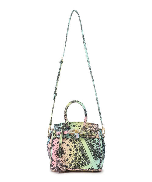 B'2nd（ビーセカンド）の「FKYB/Paisley mini bag ペイズリーミニバッグ（ショルダーバッグ・レディース・ホワイト/ブラック/その他・FREE）」の13枚目の写真