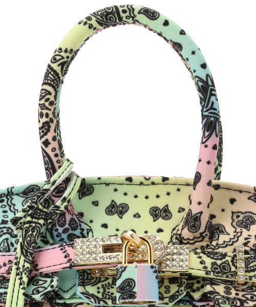 B'2nd（ビーセカンド）の「FKYB/Paisley mini bag ペイズリーミニバッグ（ショルダーバッグ・レディース・ホワイト/ブラック/その他・FREE）」の16枚目の写真