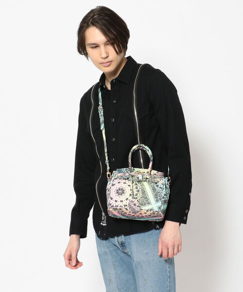 B'2nd（ビーセカンド）の「FKYB/Paisley mini bag ペイズリーミニバッグ（ショルダーバッグ・レディース・ホワイト/ブラック/その他・FREE）」の18枚目の写真