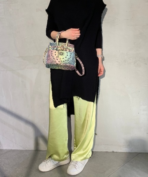 B'2nd（ビーセカンド）の「FKYB/Paisley mini bag ペイズリーミニバッグ（ショルダーバッグ・レディース・ホワイト/ブラック/その他・FREE）」の5枚目の写真