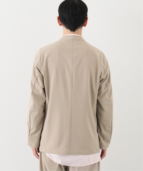 EDIFICE(エディフィス)の「2ボタン カラーレス ジャケット(ノーカラージャケット・メンズ・ブラック/ベージュ系その他・SMALL/MEDIUM/LARGE)」の18枚目の写真