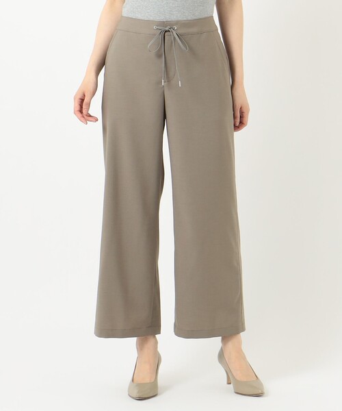J.PRESS（ジェイプレス）の「【洗える】ドライタッチツイルストレッチ ワイドパンツ（その他パンツ・レディース・ブラック系/ブラウン系/ダルブルー系・11/9/7/13）」の8枚目の写真