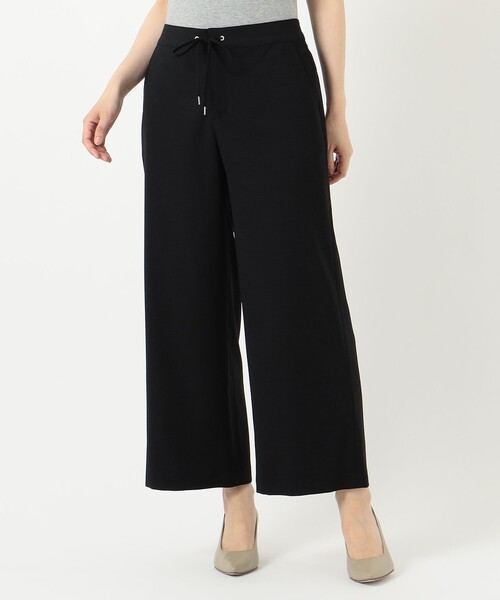 J.PRESS（ジェイプレス）の「【洗える】ドライタッチツイルストレッチ ワイドパンツ（その他パンツ・レディース・ブラック系/ブラウン系/ダルブルー系・11/9/7/13）」の9枚目の写真
