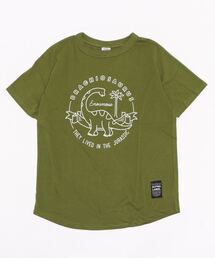 ALPHA LABEL（アルファーレーベル）の「COOL FABRIC DINOSAURS T-SHIRT（Tシャツ/カットソー）」