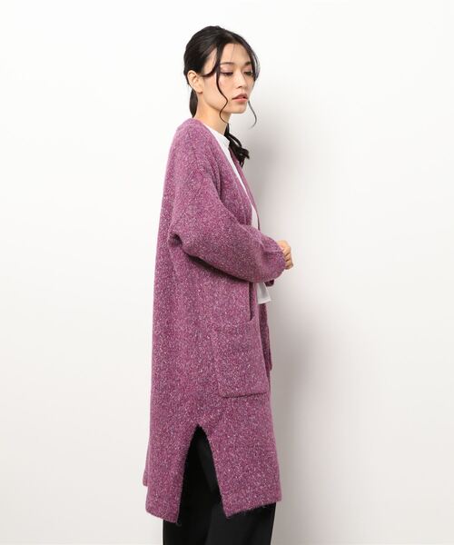 チチカカ（チチカカ）の「スリットニットロング　カーディガン（カーディガン/ボレロ・レディース・ベージュ/カーキ/ピンク・FREE）」の19枚目の写真