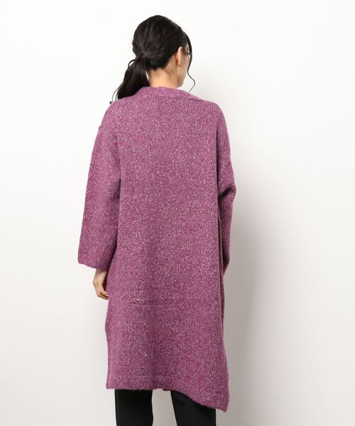 チチカカ（チチカカ）の「スリットニットロング　カーディガン（カーディガン/ボレロ・レディース・ベージュ/カーキ/ピンク・FREE）」の20枚目の写真