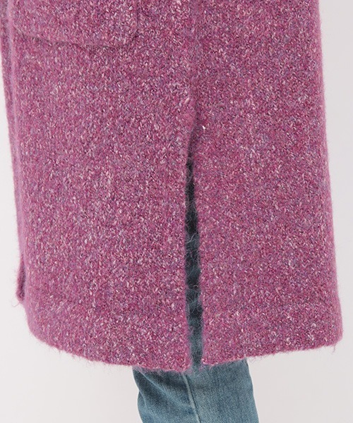 チチカカ（チチカカ）の「スリットニットロング　カーディガン（カーディガン/ボレロ・レディース・ベージュ/カーキ/ピンク・FREE）」の14枚目の写真