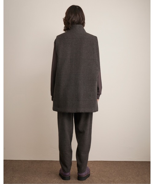 And A(アンドエー)の「TROVE トローブ / SKYE TROUSER スカイ ワイドトラウザータックパンツ セットアップ / 65PAN01(スラックス・メンズ・グレイッシュベージュ/ブラウン系その他・3/2/1)」の7枚目の写真