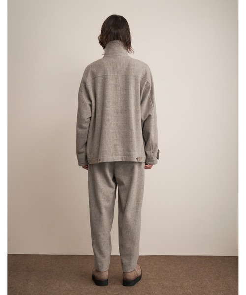 And A(アンドエー)の「TROVE トローブ / SKYE TROUSER スカイ ワイドトラウザータックパンツ セットアップ / 65PAN01(スラックス・メンズ・グレイッシュベージュ/ブラウン系その他・3/2/1)」の12枚目の写真