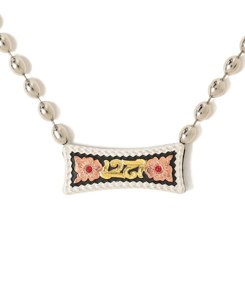 Ray BEAMS(レイビームス)の「FUMIE=TANAKA × Ray BEAMS / 別注 フラワー パーツ ネックレス(ネックレス・レディース・シルバー/ゴールド・ONE SIZE)」の2枚目の写真