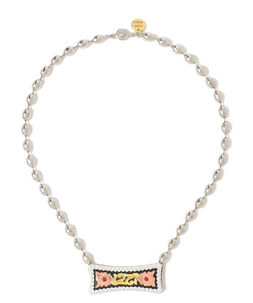 Ray BEAMS(レイビームス)の「FUMIE=TANAKA × Ray BEAMS / 別注 フラワー パーツ ネックレス(ネックレス・レディース・シルバー/ゴールド・ONE SIZE)」の4枚目の写真