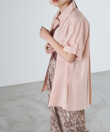 Chaco closet | 袖ロールアップ半袖ビックシャツ(シャツ/ブラウス)