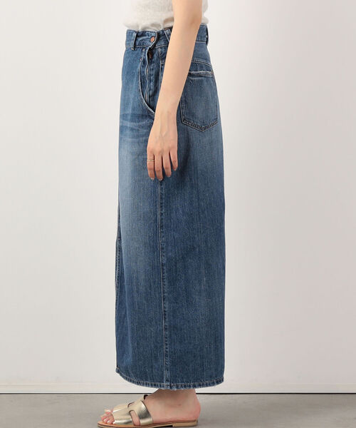 NOLLEY’S（ノーリーズ）の「【RED CARD/レッドカード】Smile デニムスカート（デニムスカート・レディース・インディゴブルー・1/2）」の10枚目の写真