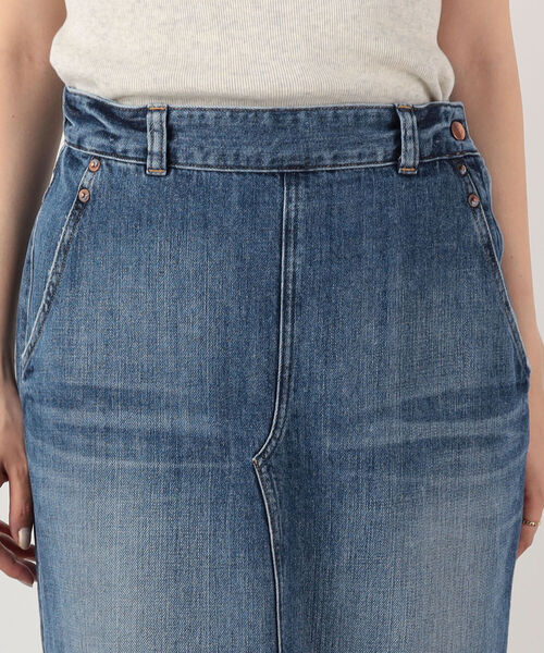 NOLLEY’S（ノーリーズ）の「【RED CARD/レッドカード】Smile デニムスカート（デニムスカート・レディース・インディゴブルー・1/2）」の8枚目の写真