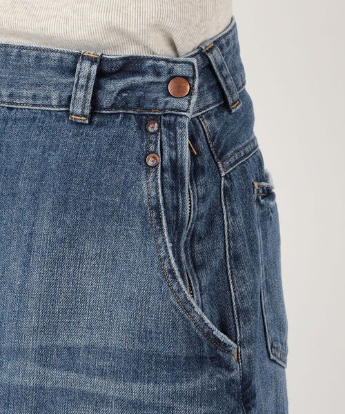 NOLLEY’S（ノーリーズ）の「【RED CARD/レッドカード】Smile デニムスカート（デニムスカート・レディース・インディゴブルー・1/2）」の14枚目の写真