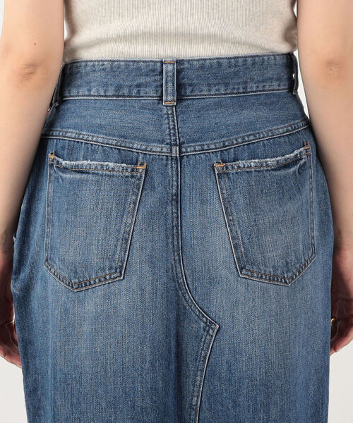 NOLLEY’S（ノーリーズ）の「【RED CARD/レッドカード】Smile デニムスカート（デニムスカート・レディース・インディゴブルー・1/2）」の7枚目の写真