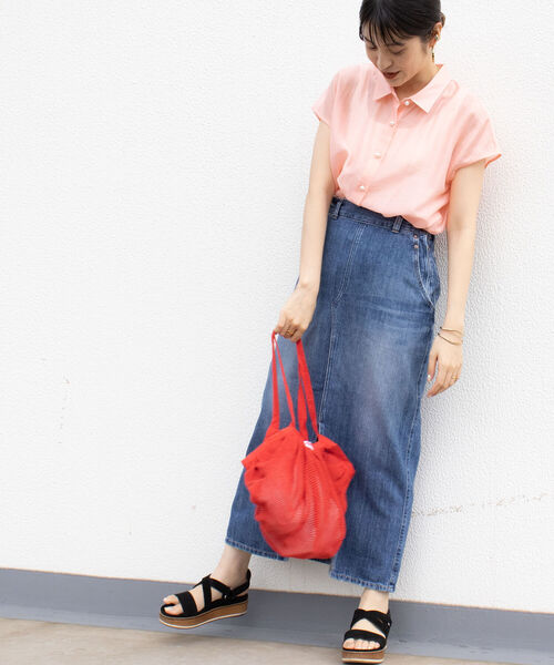 NOLLEY’S（ノーリーズ）の「【RED CARD/レッドカード】Smile デニムスカート（デニムスカート・レディース・インディゴブルー・1/2）」の16枚目の写真