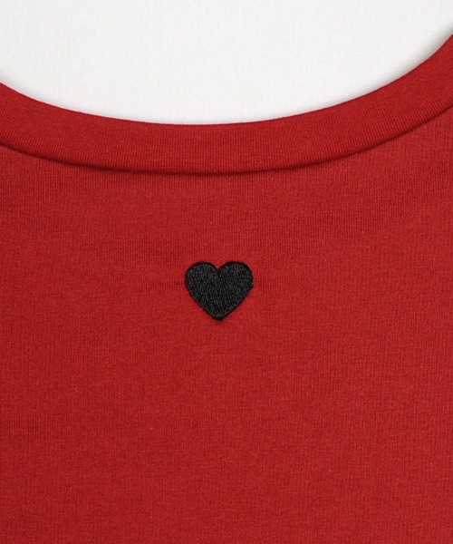 MILK(ミルク)の「ロゴ&ハート T(Tシャツ/カットソー・レディース・A/B/C・FREE)」の5枚目の写真