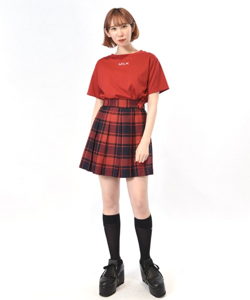 MILK(ミルク)の「ロゴ&ハート T(Tシャツ/カットソー・レディース・A/B/C・FREE)」の6枚目の写真
