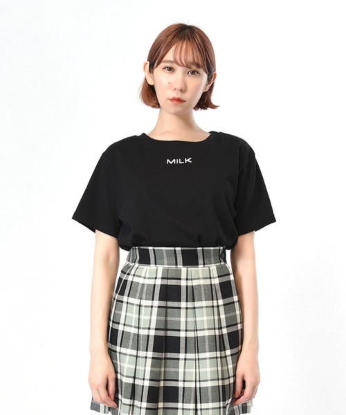 MILK(ミルク)の「ロゴ&ハート T(Tシャツ/カットソー・レディース・A/B/C・FREE)」の7枚目の写真