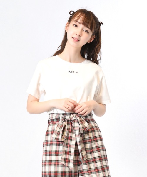 MILK(ミルク)の「ロゴ&ハート T(Tシャツ/カットソー・レディース・A/B/C・FREE)」の15枚目の写真