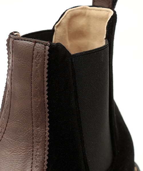 チチカカ(チチカカ)の「サイドゴアショートブーツ(ブーツ・レディース・ブラウン/グレー・MEDIUM/LARGE)」の16枚目の写真