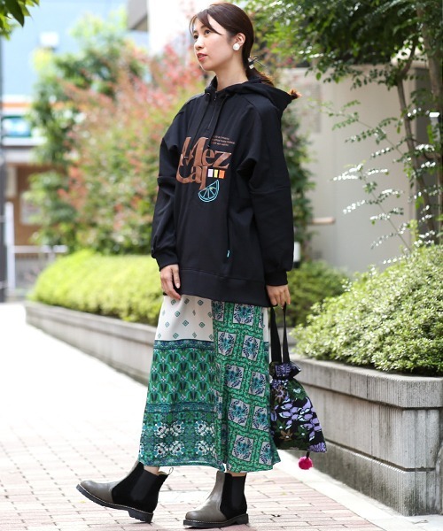 チチカカ(チチカカ)の「サイドゴアショートブーツ(ブーツ・レディース・ブラウン/グレー・MEDIUM/LARGE)」の7枚目の写真