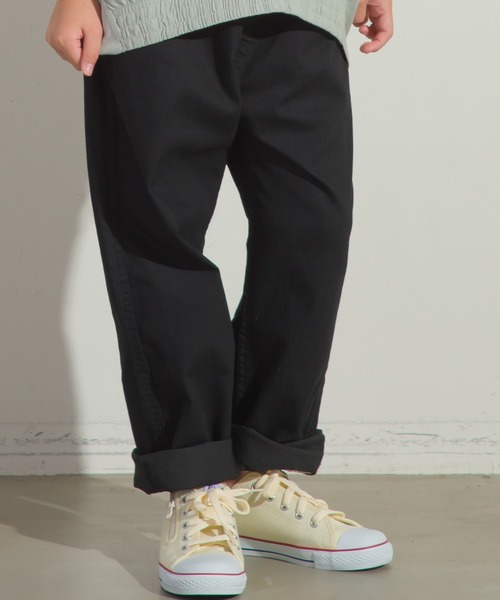 OMNES(オムネス)の「キッズ テーパードイージーパンツ(その他パンツ・キッズ・ベージュ/ブラック/ネイビー/グレー/カーキ/キャメル/ホワイト/チャコール/オリーブ/ブルーグレー/ブルー系その他2/グリーン系その他2/グレー系その他2/ブルー系その他/グリーン系その他/ブラウン系その他/ベージュ系その他/グレー系その他/ホワイト系その他/ブラック系その他・100/110/130/140/120)」の4枚目の写真
