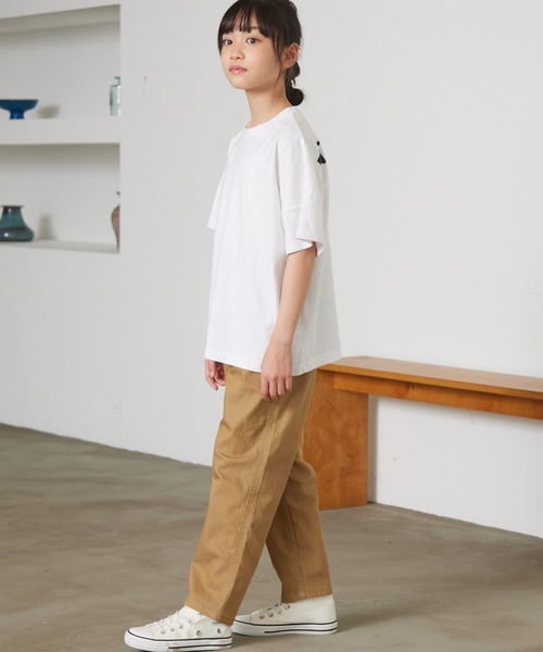 OMNES(オムネス)の「キッズ テーパードイージーパンツ(その他パンツ・キッズ・ベージュ/ブラック/ネイビー/グレー/カーキ/キャメル/ホワイト/チャコール/オリーブ/ブルーグレー/ブルー系その他2/グリーン系その他2/グレー系その他2/ブルー系その他/グリーン系その他/ブラウン系その他/ベージュ系その他/グレー系その他/ホワイト系その他/ブラック系その他・100/110/130/140/120)」の12枚目の写真